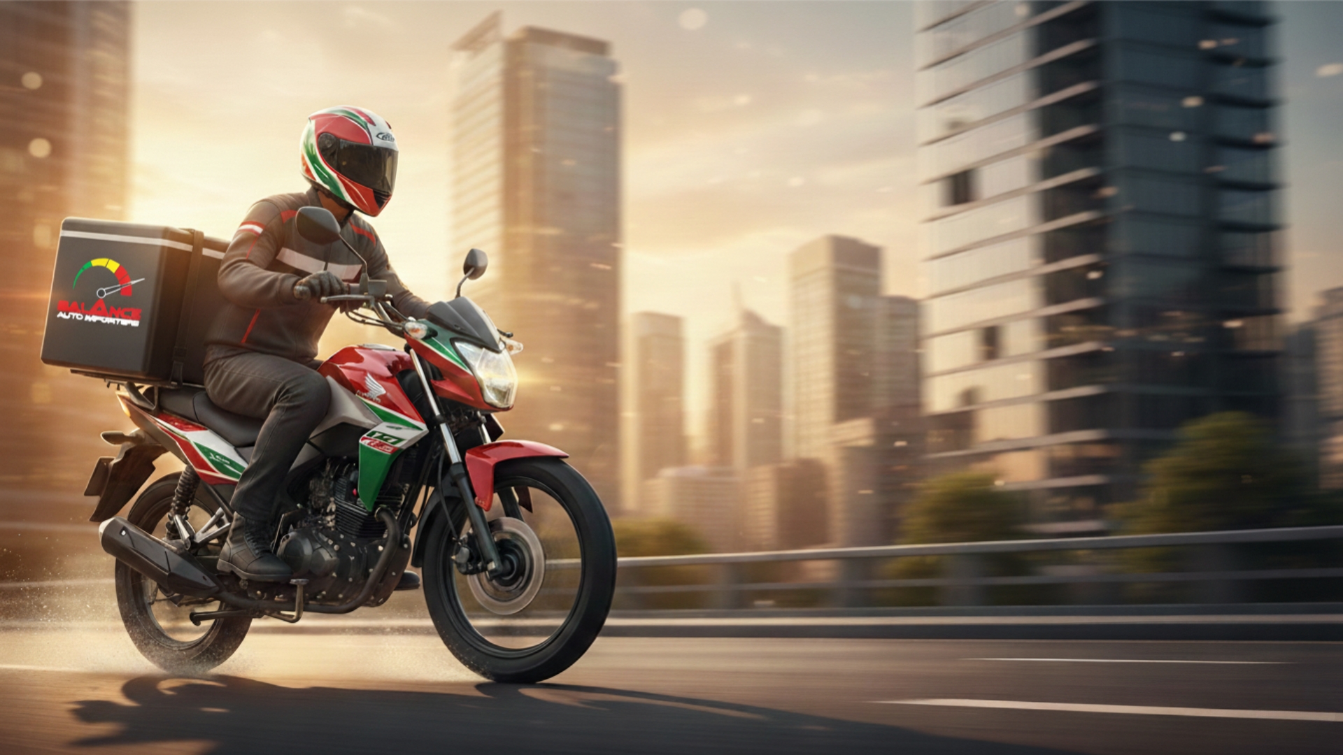 New 125cc and 150cc Delivery Motorbikes for Africa at Balance Auto Importers showroom
